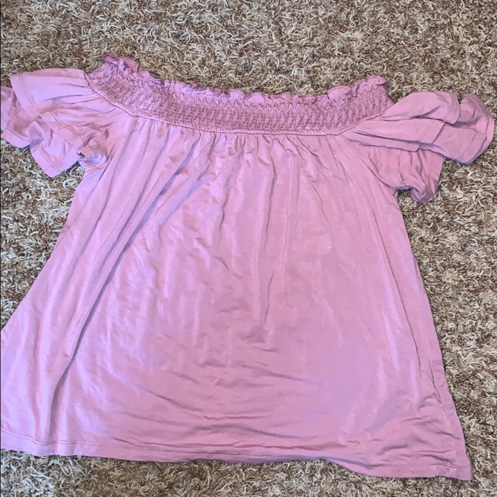 American Eagle off the shoulder top